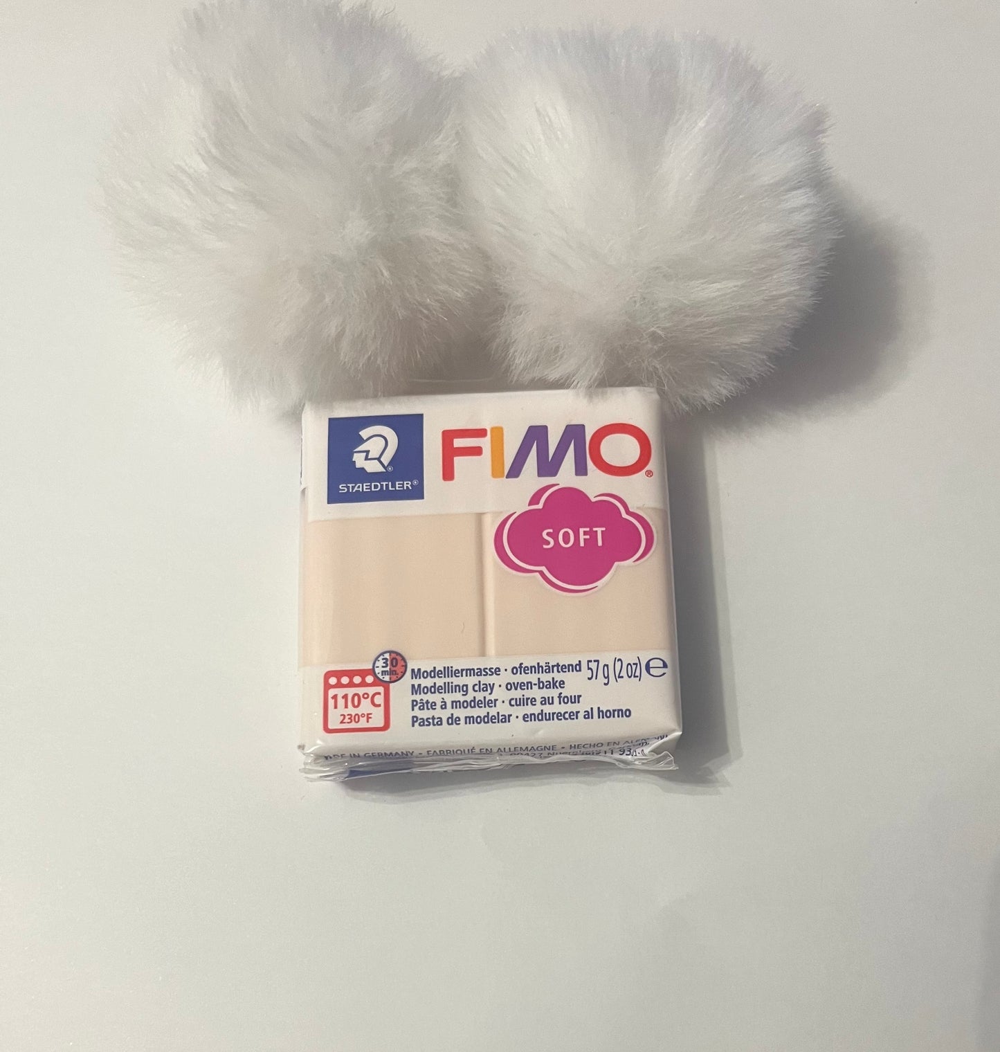 Fimo rosa pálido