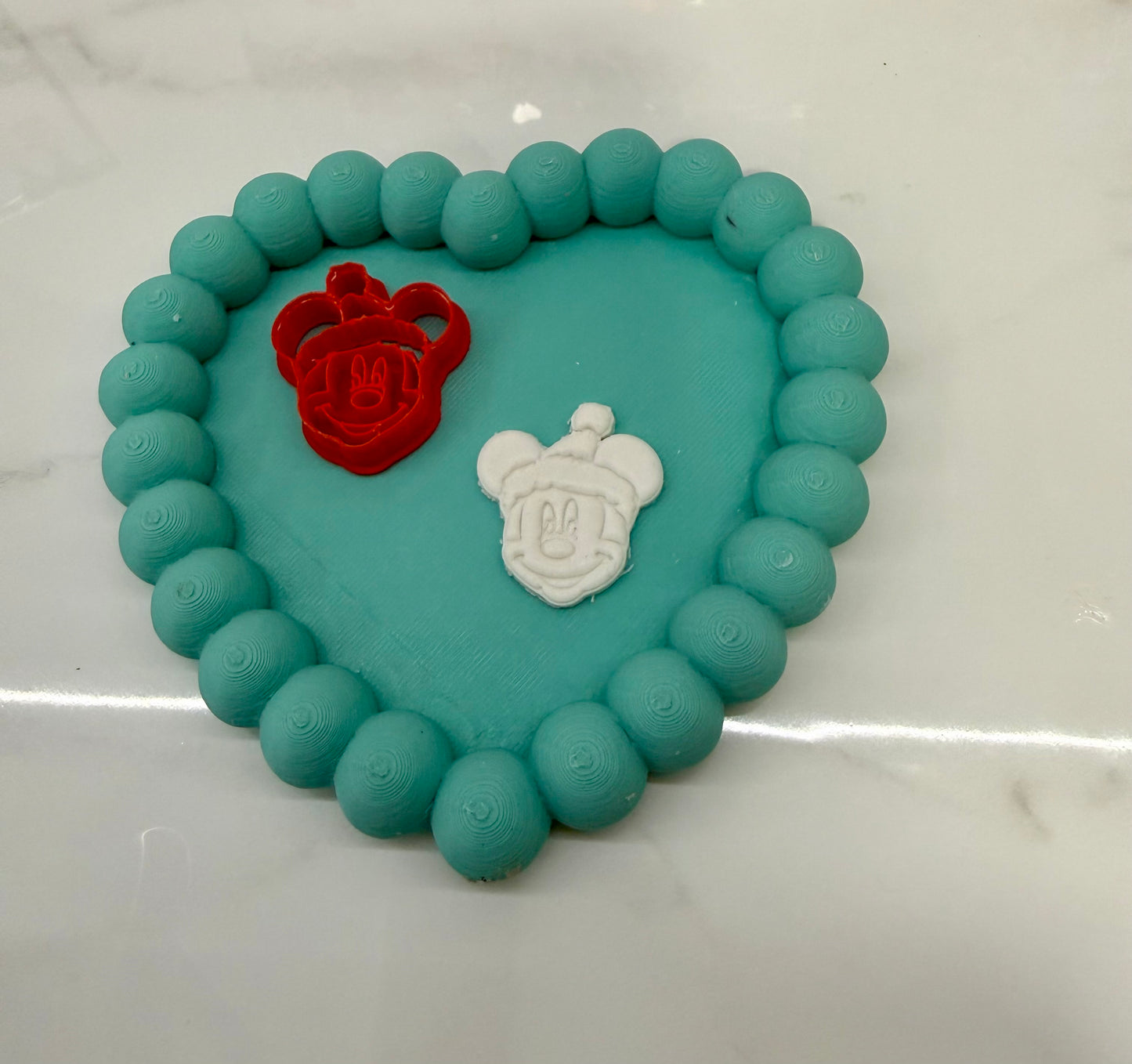 Cortador Mickey Navidad