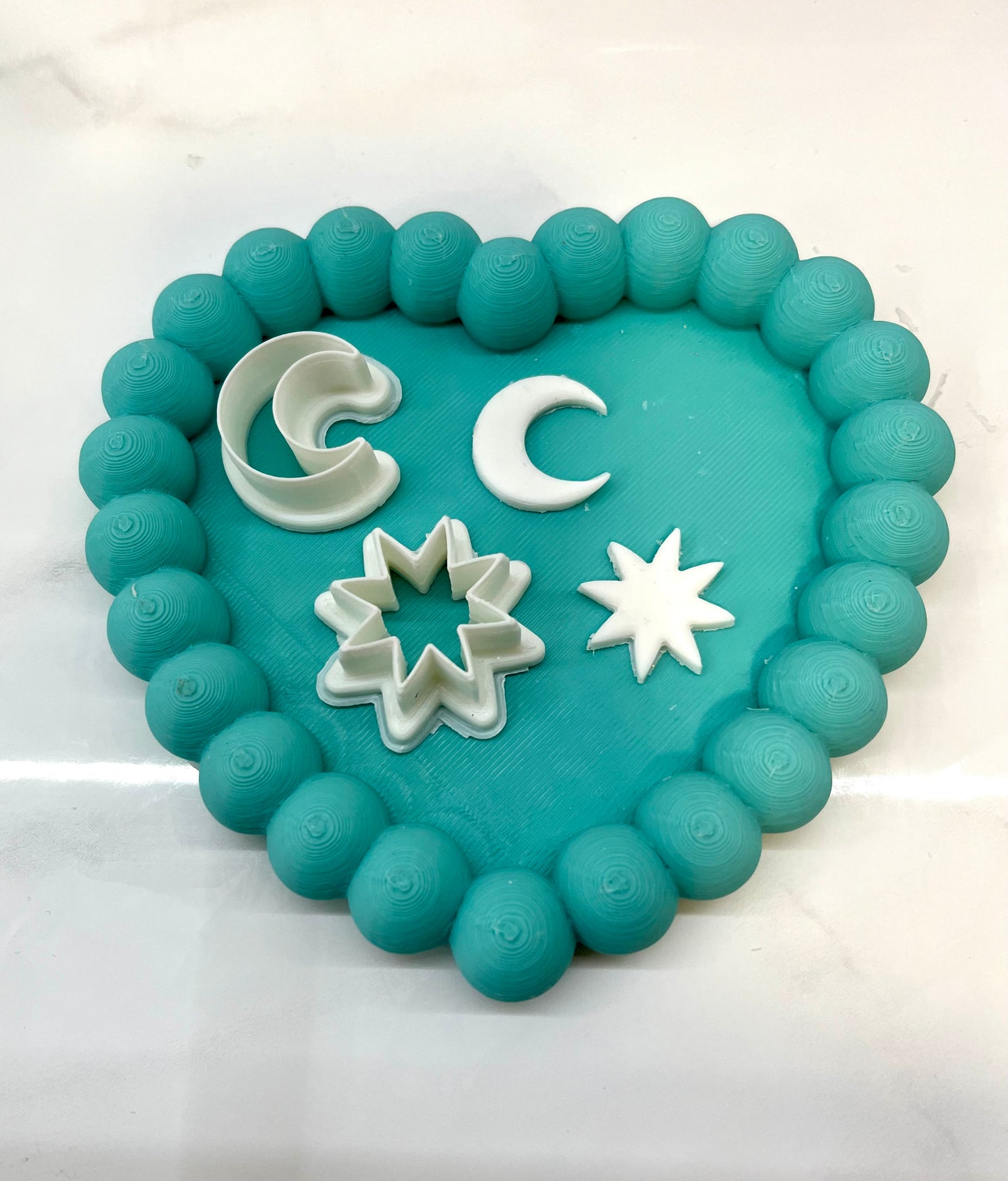 Cortador conjunto estrella y luna