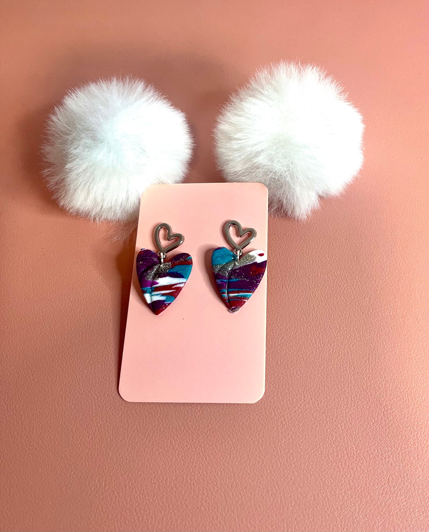 Pendientes corazones Ariel