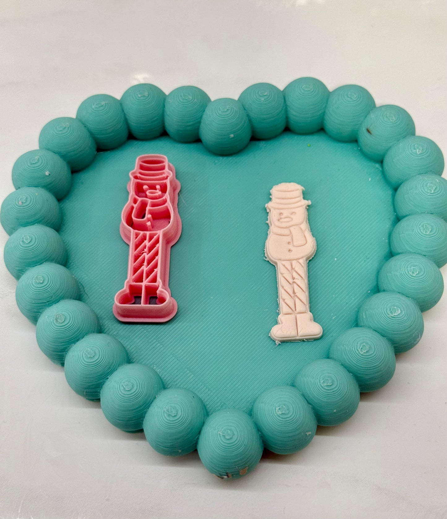 Cortador muñeco de nieve patas largas