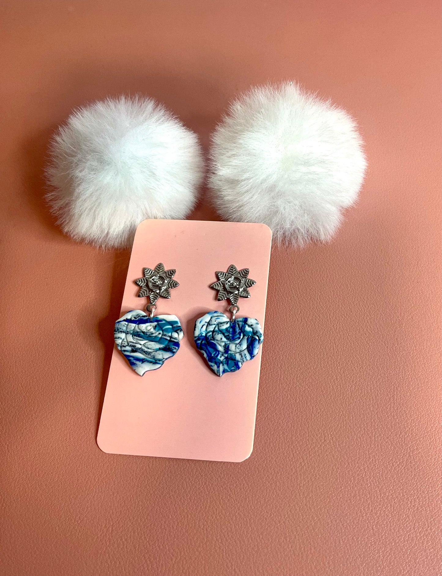 Pendientes rosas oceánicas