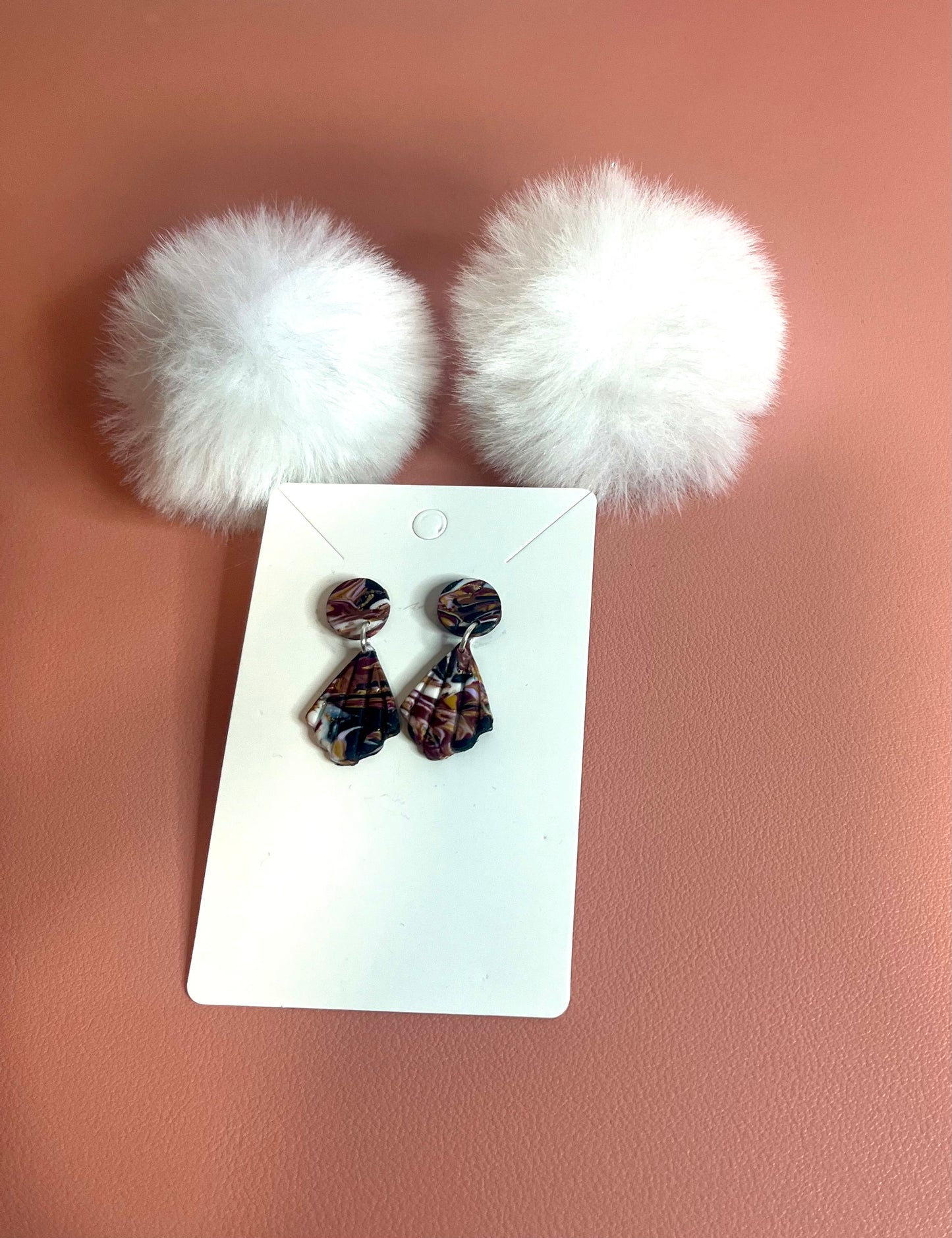 Pendientes mini abanicos Casandra