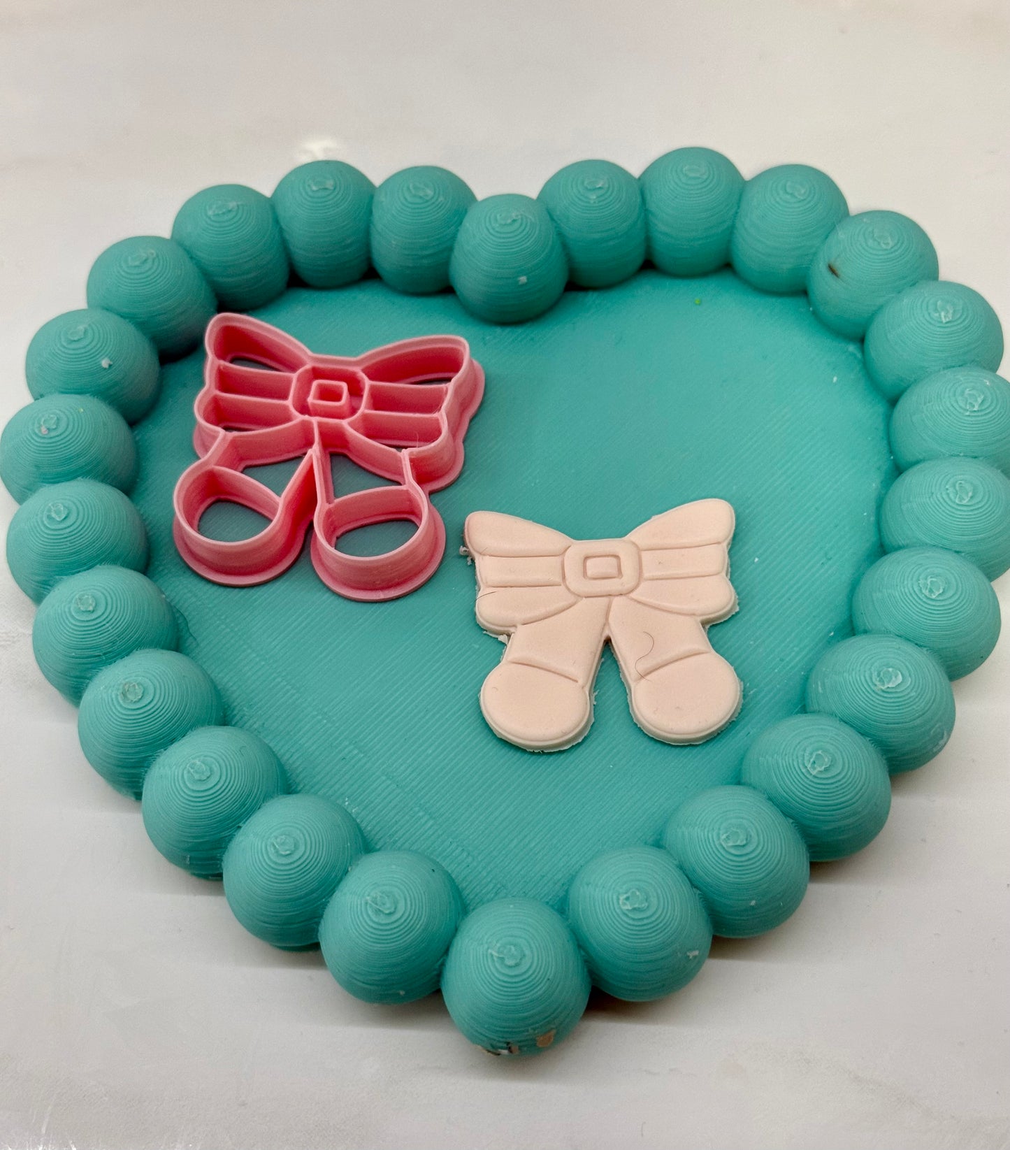 Cortador lazo navideño