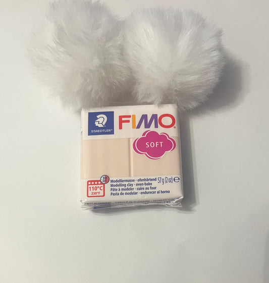 Fimo rosa pálido