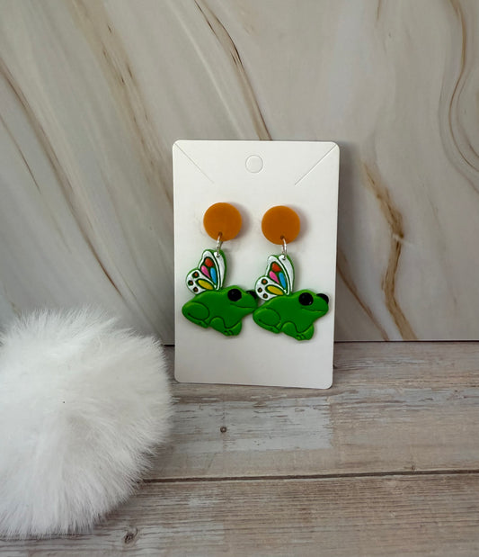 Pendientes Ranita diva