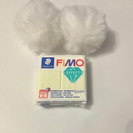 Fimo fluorescente