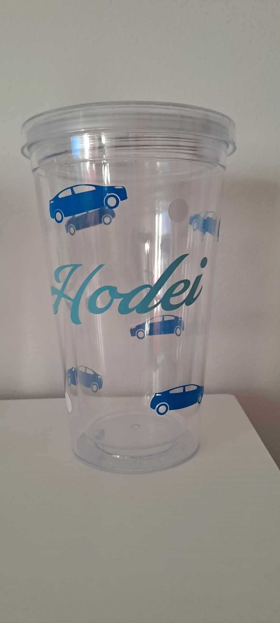 Vaso modelo "Coches"