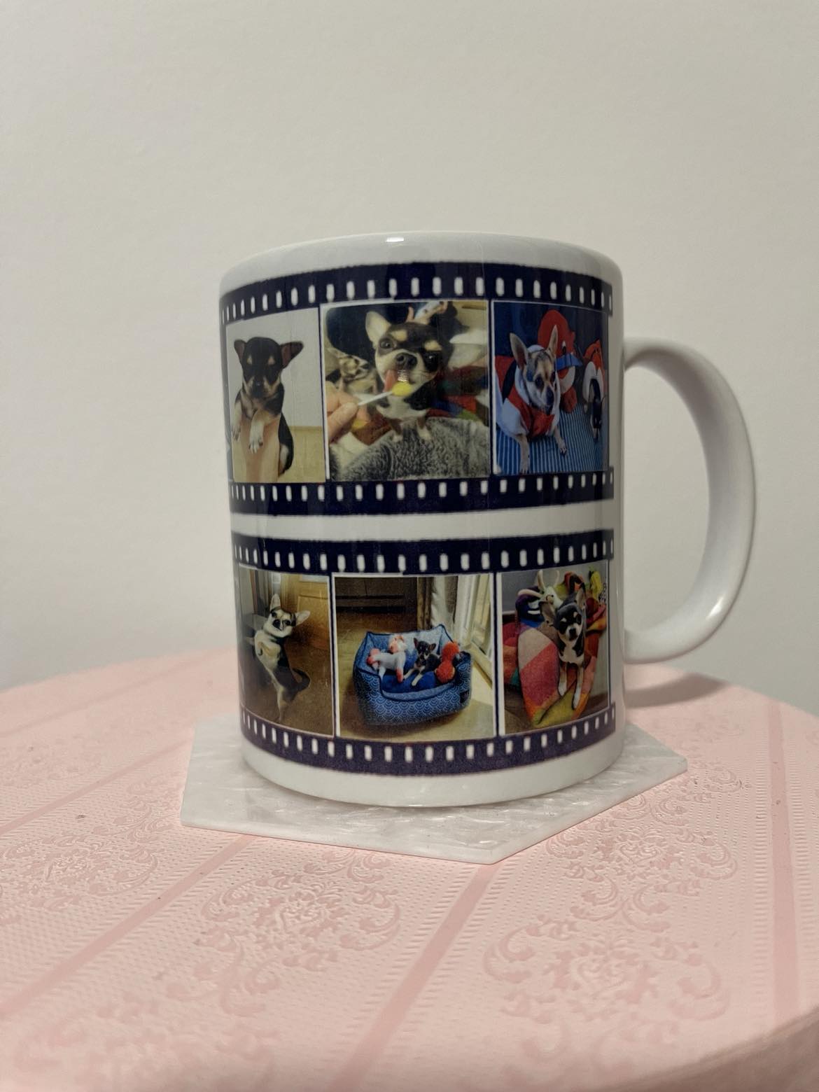 Taza modelo carrete