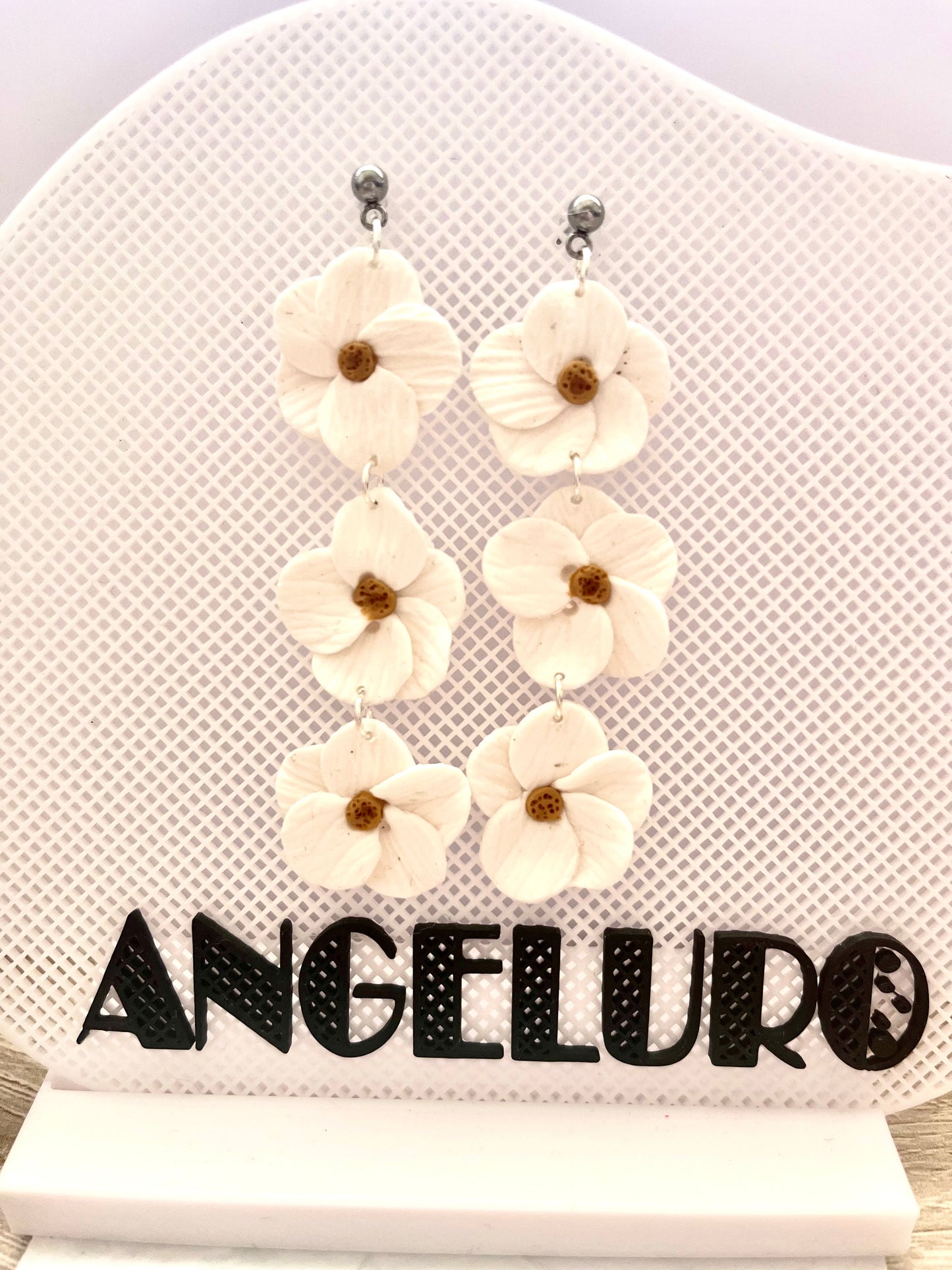 Pendientes triple Margarita