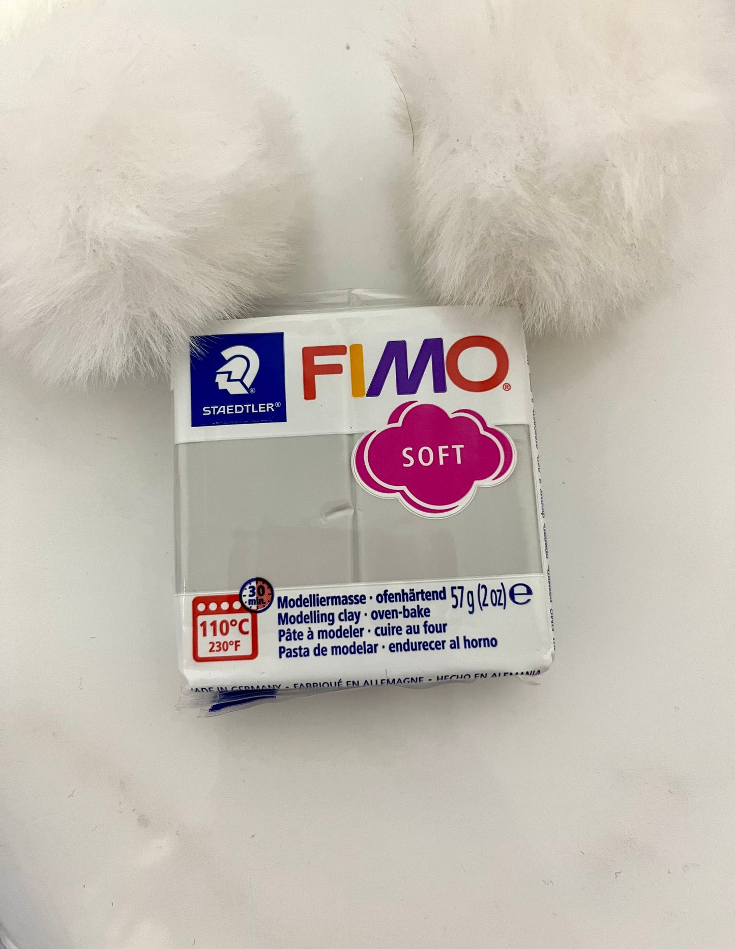 Fimo gris delfín