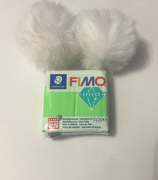 Fimo verde neón