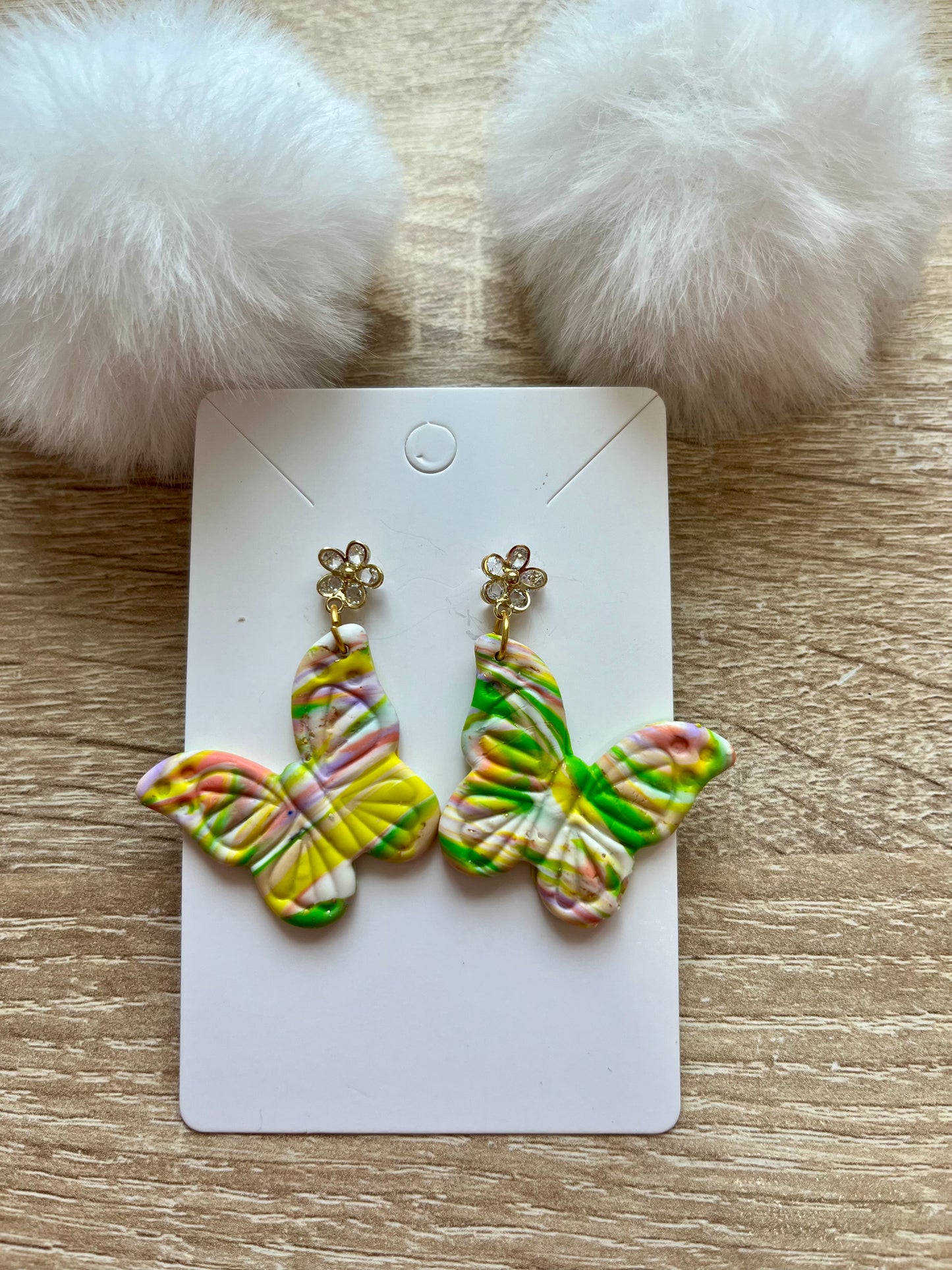 Pendientes Mariposa Verano