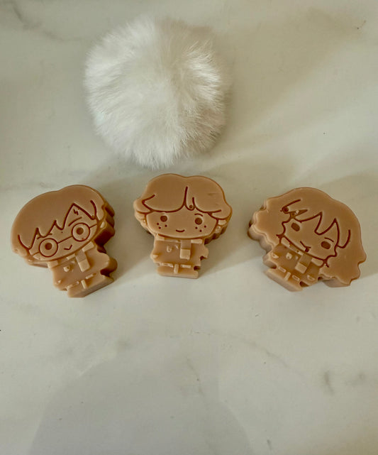 Wax melts Harry y sus amigos