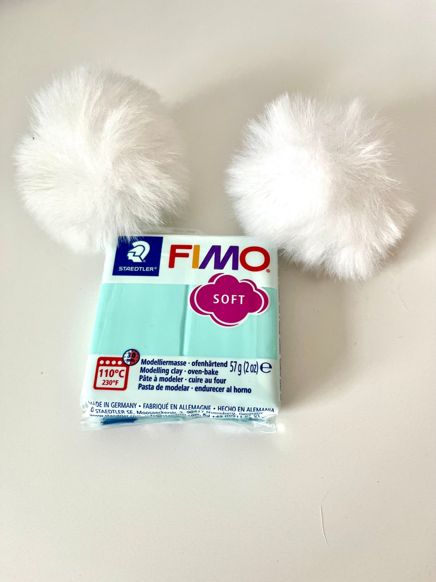 Fimo verde menta