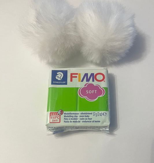 Fimo verde manzana