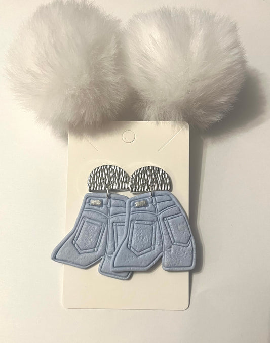 Pendientes Jeans clásicos