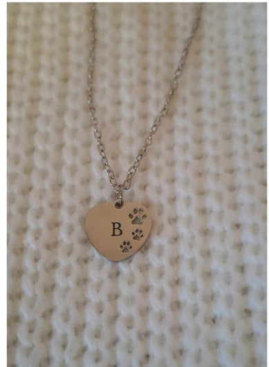 Collar amor perruno + inicial