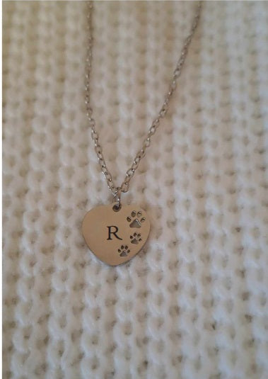 Collar amor perruno + inicial