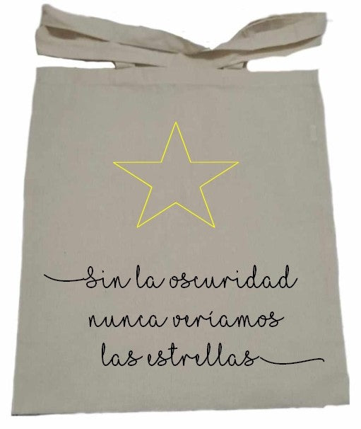 Tote bag Estrella + Texto